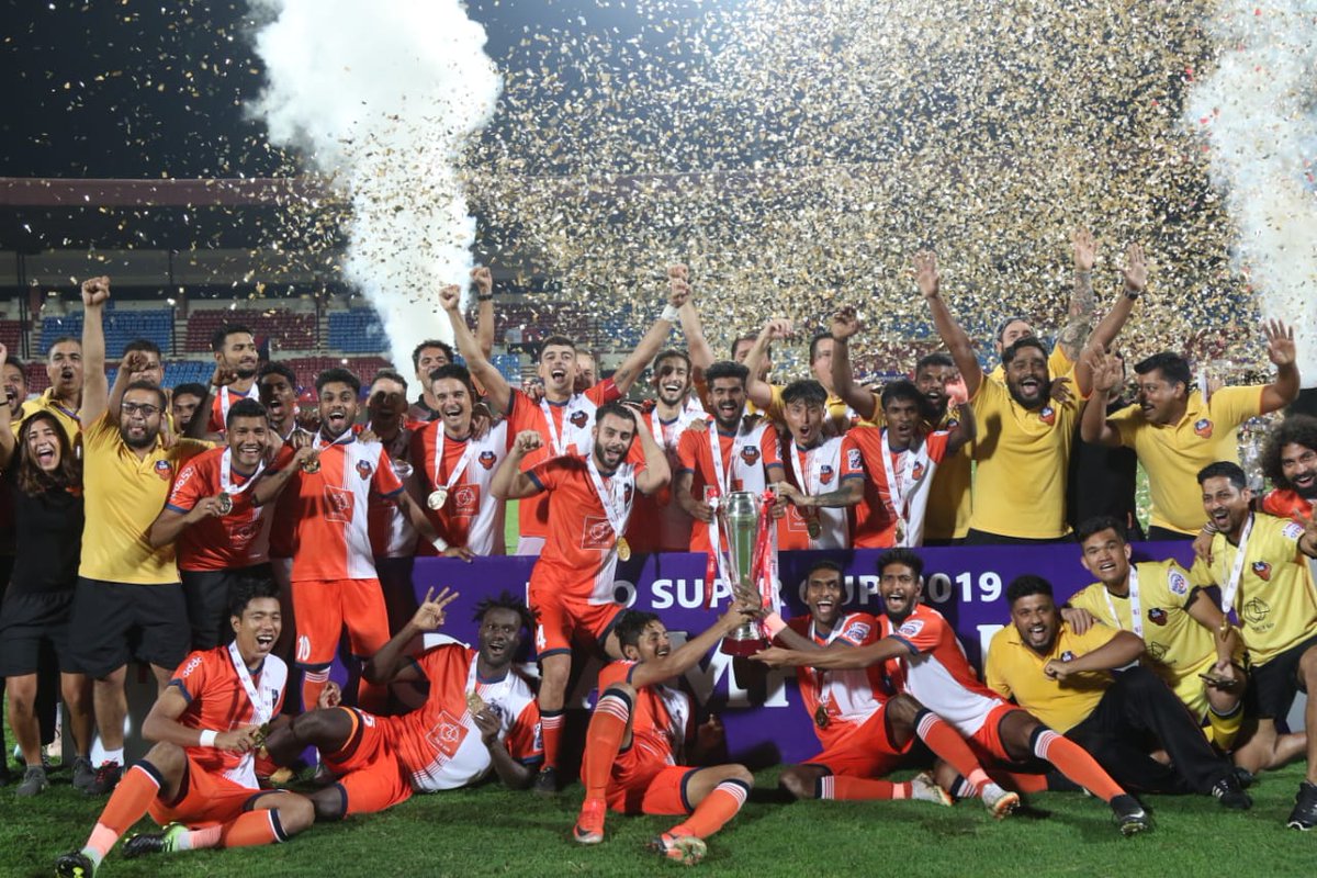 FC Goa after winning the Super Cup 2019 (Photo/ Indian Football Team/Twitter)