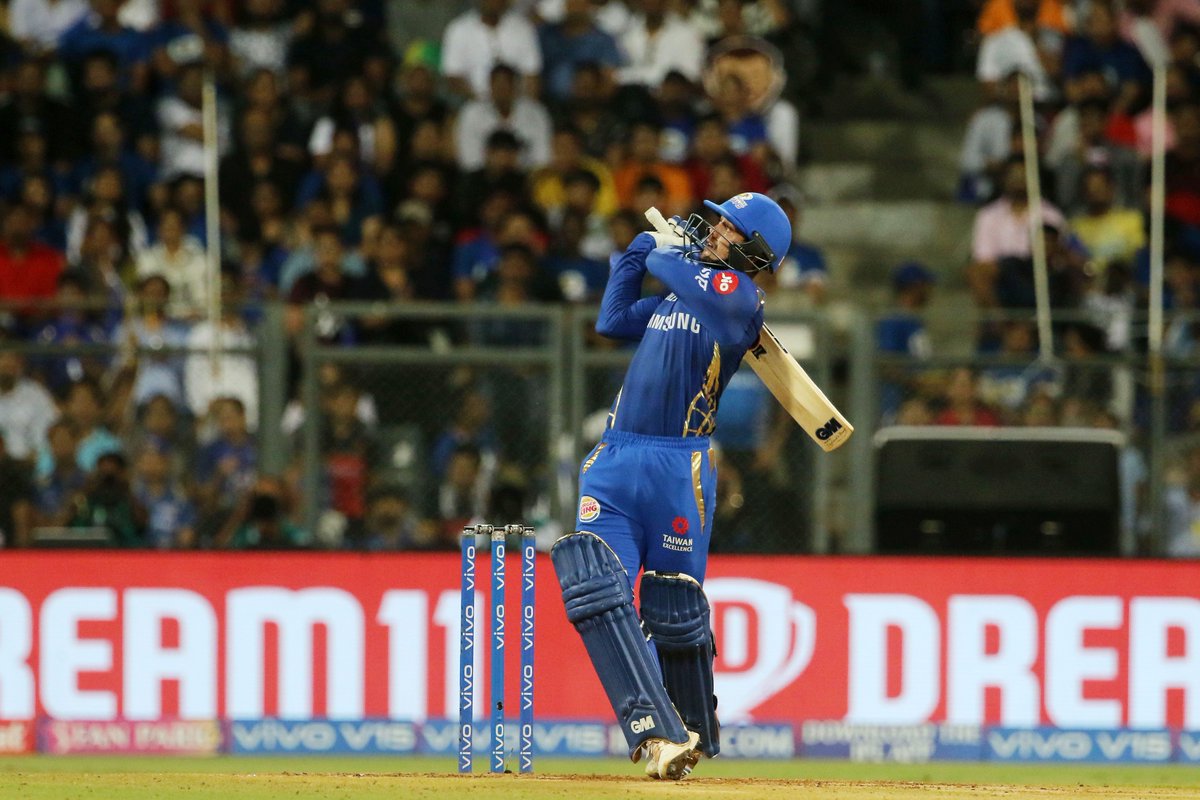 Mumbai Indians batsman Quinton de Kock (Photo/IPL Twitter)