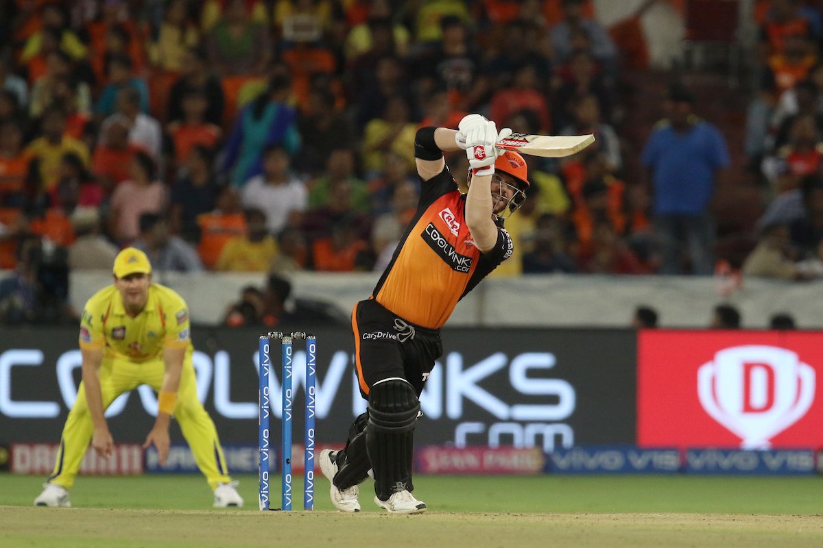 SRH opening batsman David Warner (Photo/IPL Twitter)