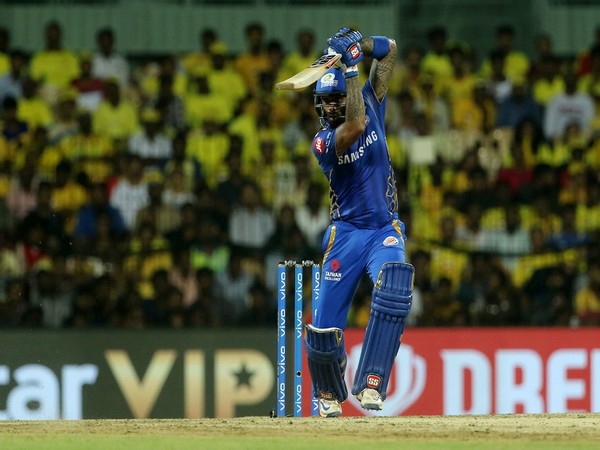 Mumbai Indians' Suryakumar Yadav in action (Photo/IPL Twitter)