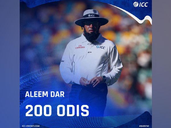 Umpire Aleem Dar (Photo/ICC Twitter)
