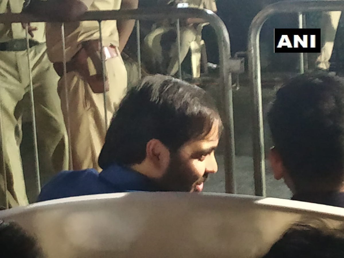 Anant Ambani spotted at PM Modi's Mumbai rally on Friday. Photo/ANI