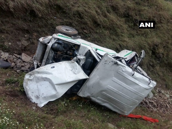 Conidtion of jeep after the accident. Photo/ANI