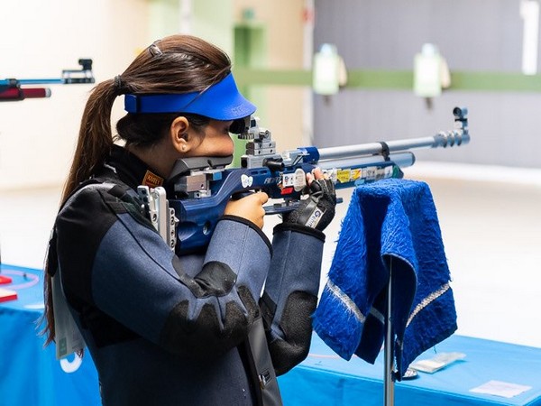 Indian rifle shooter Apurvi Chandela (Photo/ Apurvi Chandela Twitter)