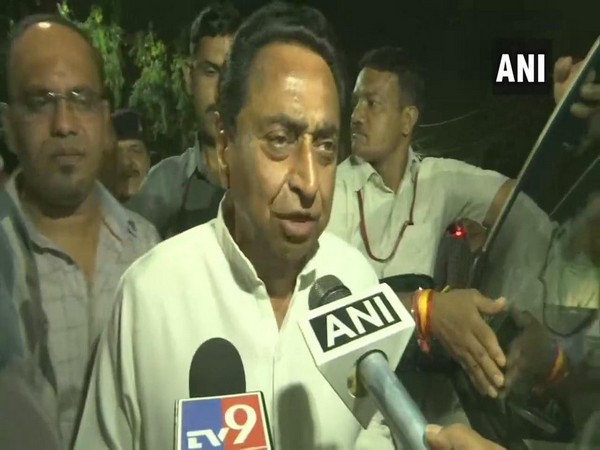 Kamal Nath speaking to media in Bhopal on Wednesday 