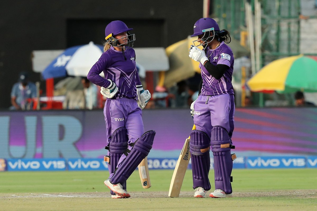 Danielle Wyatt and Mithali Raj (Photo/IPL Twitter)