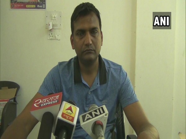 Amit Singh, ADM Muzaffarnagar while talking to reporters on Saturday. Photo/ANI