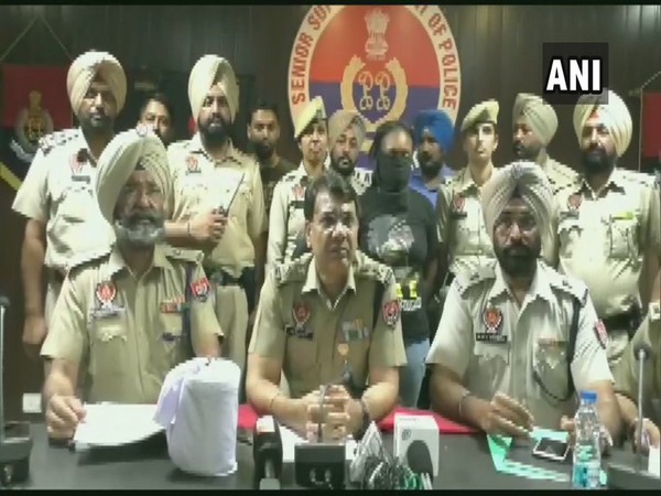 Punjab Police on Saturday arrested a Nigerian woman from Jalandhar. Photo/ANI