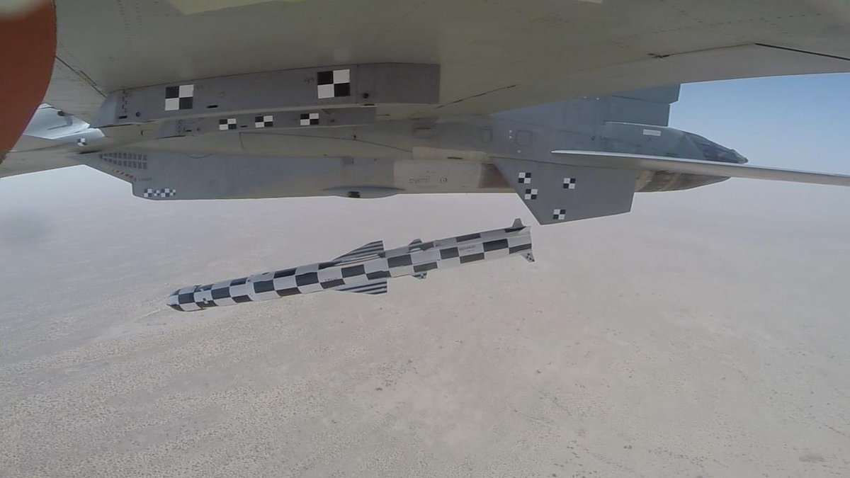 IAF successfully test-fired Brahmos missile from Sukhoi-30MKI jet on Wednesday. (Photo tweeted by IAF)