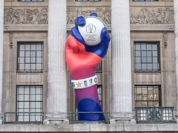 Giant Catch in Nottingham city (Photo/cricketworldcup Twitter)