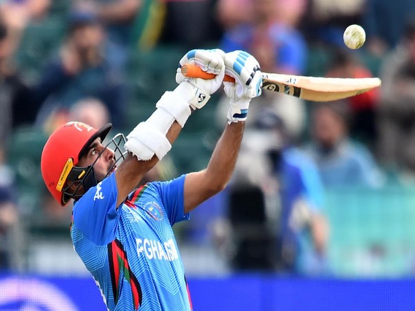 Afghanistan's Hashmatullah Shahidi (Photo/cricketworldcup Twitter)
