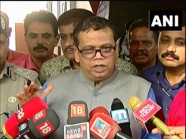 Kerala DGP Loknath Behara addressing media on Tuesday 