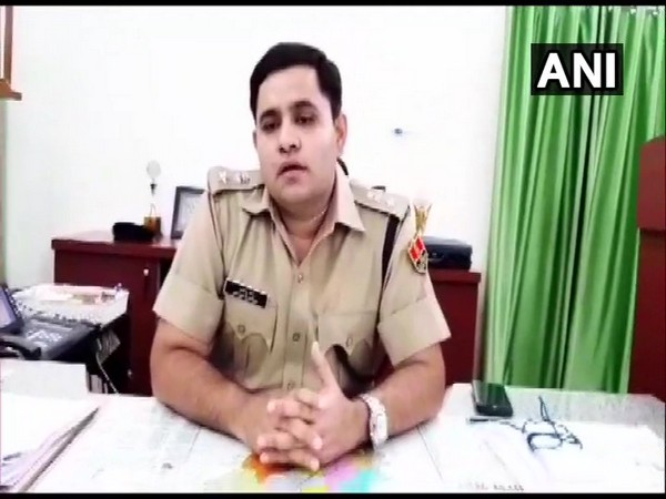 Anand Sharma, Superintendent of Police (SP), Pali speaking to media on Wednesday (Photo/ANI)