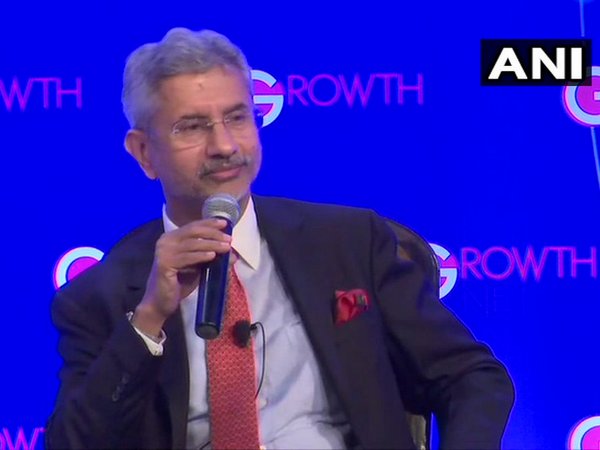 External Affairs Minister S Jaishankar speaking at an event in New Delhi on Thursday. (Photo/ANI)