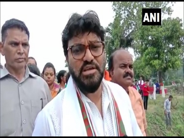 BJP leader Babul Supriyo in conversation with ANI on Tuesday. Photo/ANI