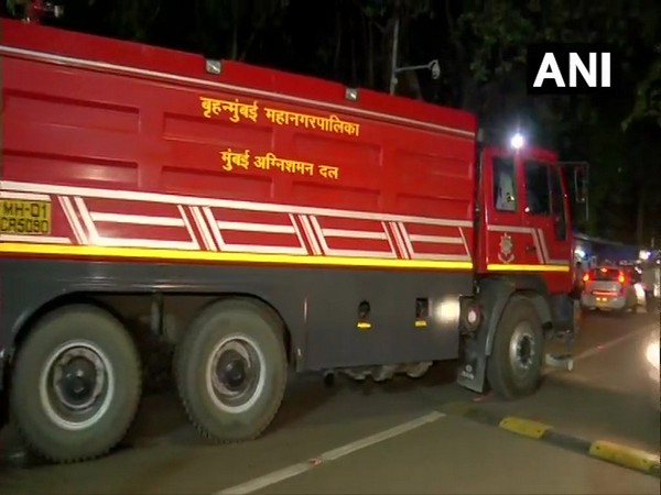 Visuals from the fire spot in Mumbai.