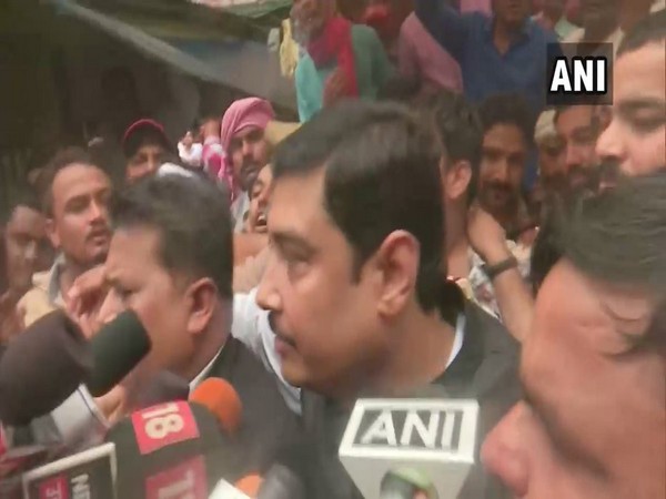Atul Rai outside the Varanasi court on Saturday. Photo/ANI