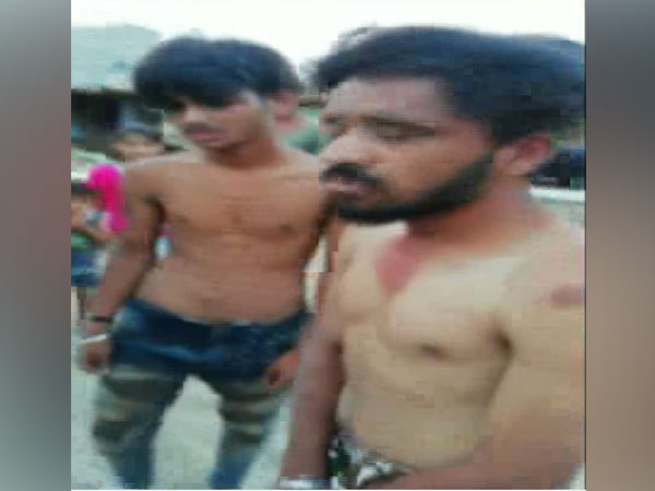 Dalit men beaten in Rajasthan for attending a birthday party with a girl. [Photo/ANI]