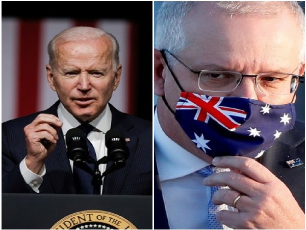 US President Joe Biden spoke on Thursday with Australian Prime Minister Scott Morrison