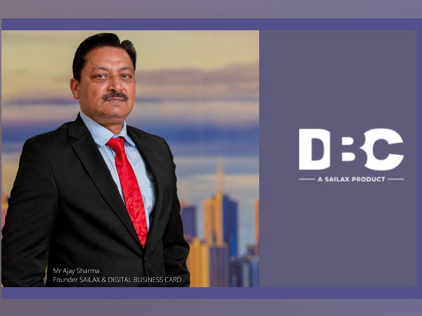 Ajay Sharma, Founder of Sailax and Digital Business Card