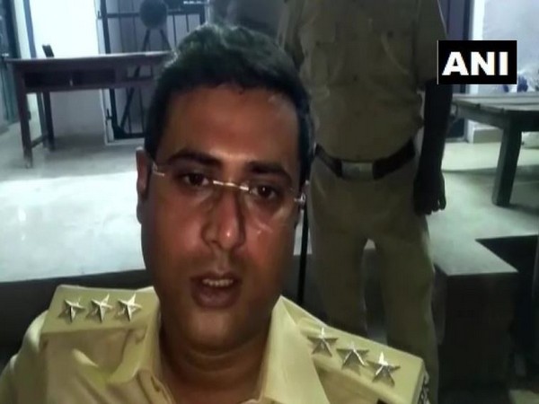 Jhanjharpur DSP Amit Sharan Photo/ANI