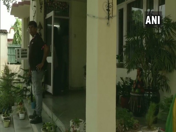Visual from Deputy Commissioner of Police (DCP) Vikram Kapoor's residence. (Photo/ANI)