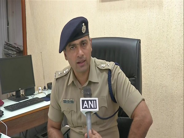 DCP Vijay Patel talking to ANI over the issue of security arrangement in Ahmedabad ahead of US President Donald Trump's visit.