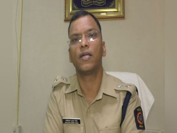 DCP Akhilesh Kumar Singh talking to ANI at Mumbai on Monday