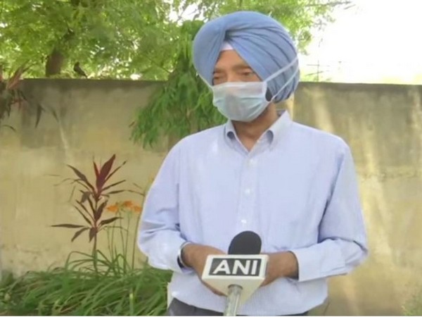 Amritsar Deputy Commissioner Shivdular Singh Dhillon speaking to ANI on Thursday. Photo/ANI