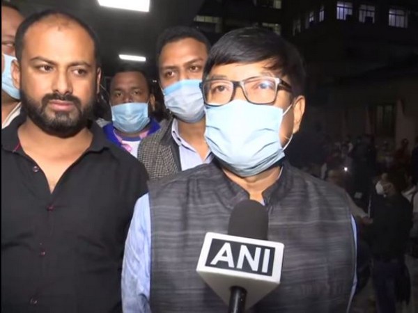 LoP in Assam legislative Assembly, Debabrata Saikia, speaks to ANI in Guwahati on Monday. (Photo/ANI)