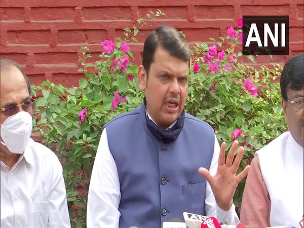 Maharashtra Leader of Opposition Devendra Fadnavis. (Photo/ANI)