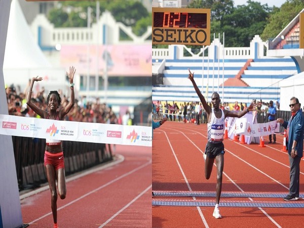 Nicholas Kipkorir Kimeli and Irene Cheptai win TCS World 10K Bengaluru 2022 (Photo: World 10K Bengaluru 2022)