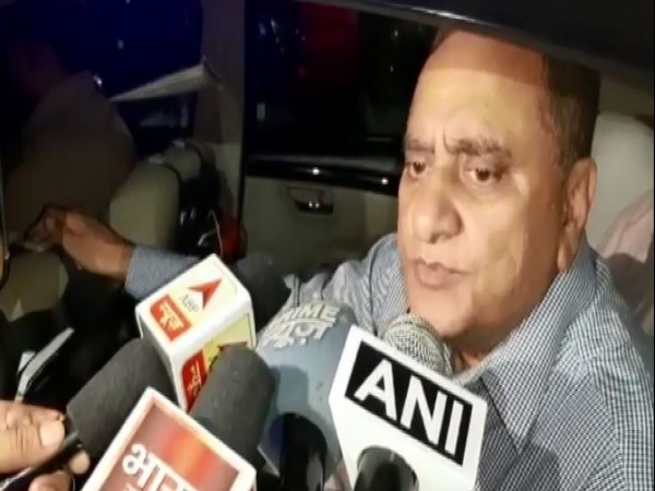 UP DGP OP Singh speaking to reporters on Saturday
