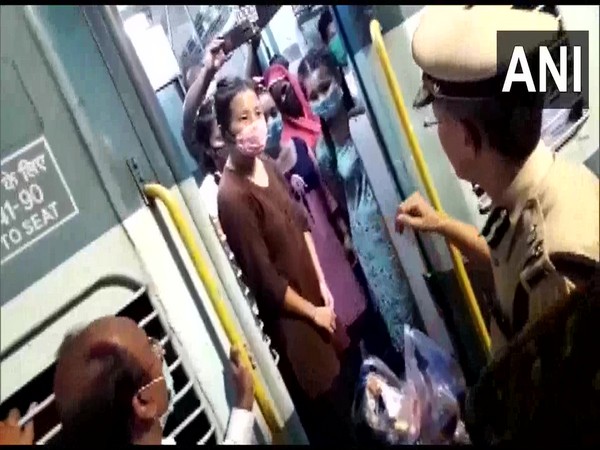 Andhra Pradesh Director General of Police (DGP) Gautam Sawang on Tuesday flagged off a Shramik Express for North-East states from Vijayawada, carrying 1,400 passengers.