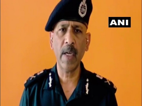 SN Pradhan, Director General of NDRF, giving an update on Cyclone Amphan on Sunday. Photo/ANI