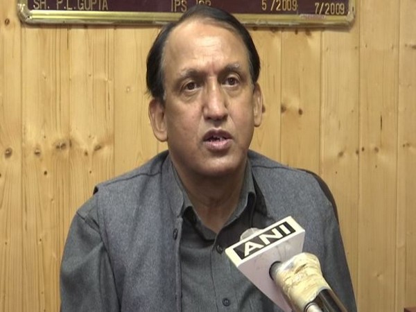 V K Singh, DG Prisons JKUT, talking to ANI on Wednesday.