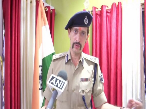 DIG Manu Maharaj talking to ANI on Wednesday. Photo/ANI