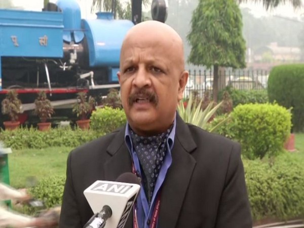 Additional Director General, Railways, D J Narain speaks to ANI in New Delhi on Wednesday. (Photo/ANI)