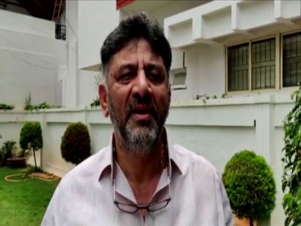 Karnataka Congress chief DK Shivakumar speaking to ANI in Bengaluru on Thursday. Photo/ANI