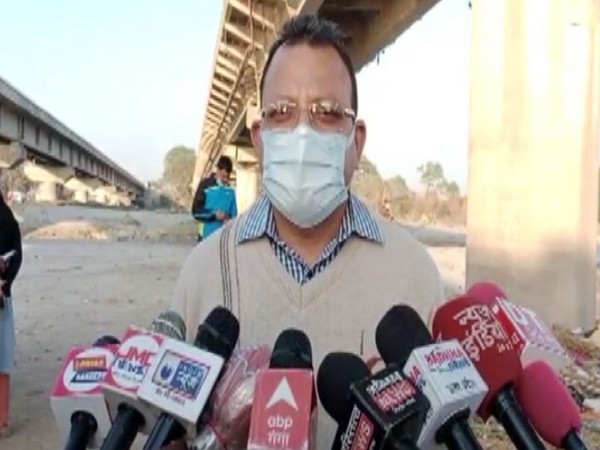 DM Ravindra Kumar while speaking to Press. (ANI/photo)