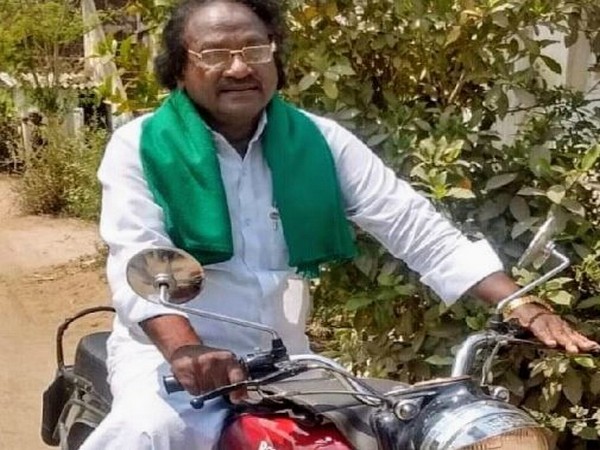 Ex-MLA of All India Anna Dravida Munnetra Kazhagam (AIADMK) P. Purushothaman. Photo/ANI