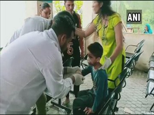 Visual from the rescue work being carried out after the accident on Tuesday. Photo/ANI