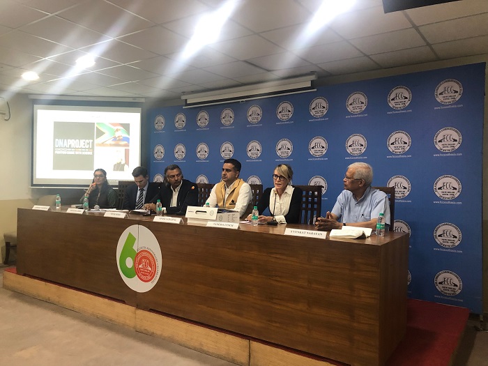 L-R: Arneeta Vasudeva, Tim Schellberg, Vivek Sood, Dr. Vivek Sahajpal, Vanessa Lynch and Venkat Narayan