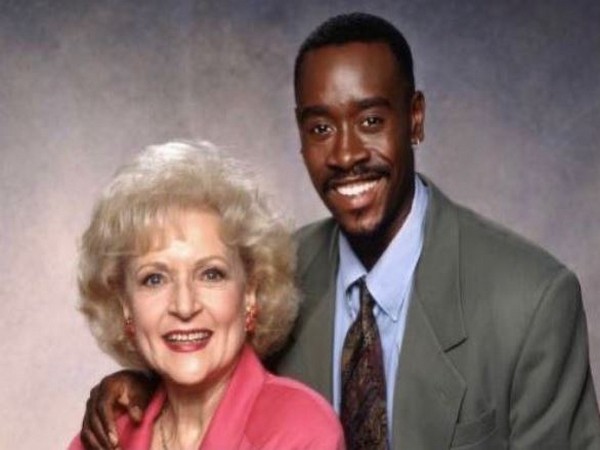 Betty White and Don Cheadle (Image source: Twitter)