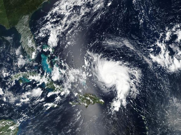 Satellite image of Hurricane Dorian  