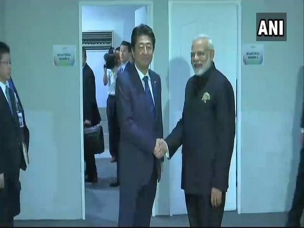 Prime Minister Narendra Modi and his Japanese counterpart Shinzo Abe (File photo)