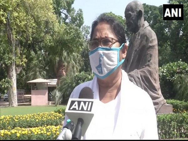 TMC MP Dola Sen speaking to ANI in New Delhi on Tuesday. Photo/ANI