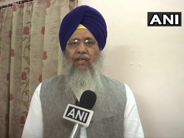 Gobind Singh Longowal speaking to ANI in Amritsar. Photo/ANI