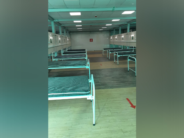DRDO adds 250 more beds at Sardar Vallabhbhai Patel hospital. (Photo/ANI)