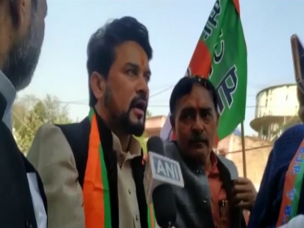 Union Minister and BJP leader Anurag Thakur (Photo/ANI)